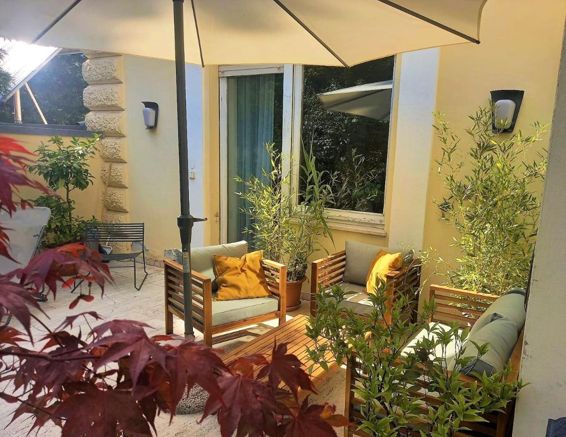 5-Zimmer-Appartement In Historischer Privatvilla, Meran Zentrum, Kostenloser Parkplatz ภายนอก รูปภาพ