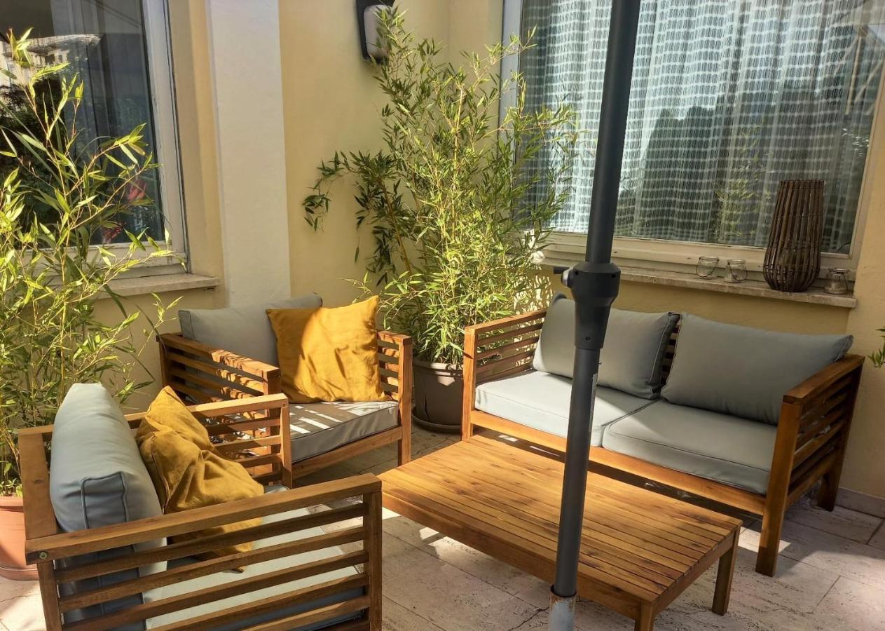 5-Zimmer-Appartement In Historischer Privatvilla, Meran Zentrum, Kostenloser Parkplatz ภายนอก รูปภาพ